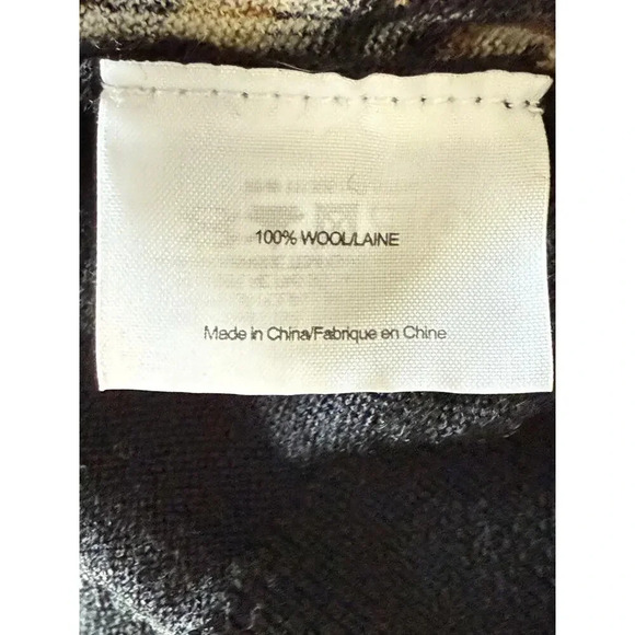 Tory Burch Womens Light Knit Wool Striped Cardigan Size Small - Picture 6 of 7